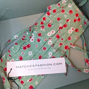 Batsheva Face Mask in Green Apple